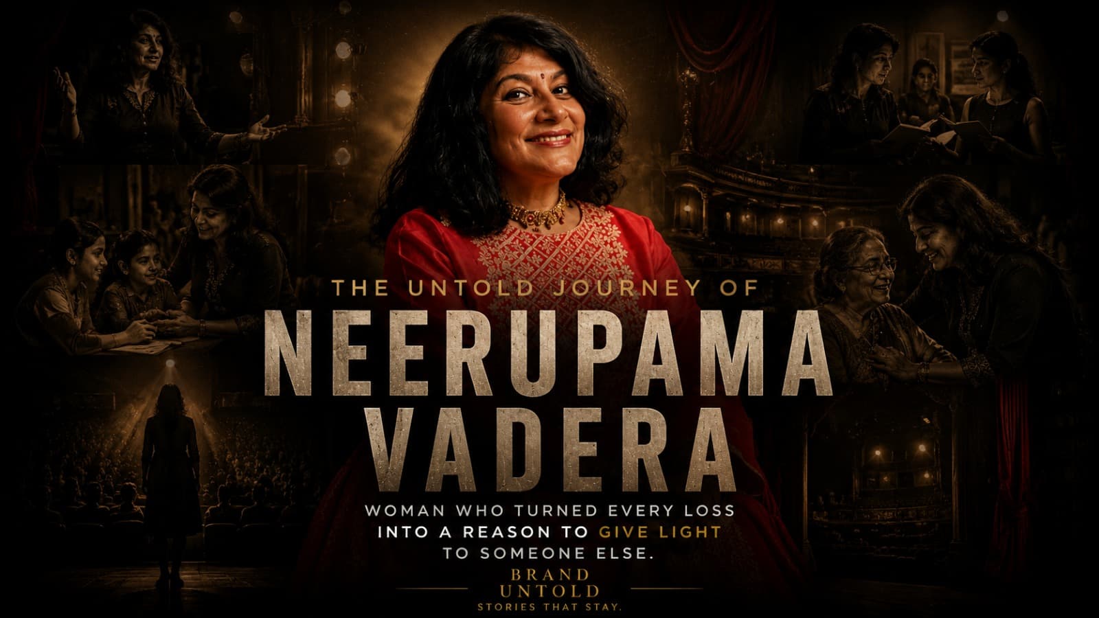 Neerupama Vadera, actor and theatre practitioner — Brand Untold story on compassion and storytelling